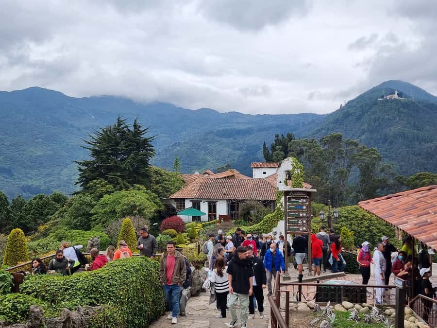 Bogota's Historic Center and Monserrate in one day - Rising to Monserrate at 3,100 meters
