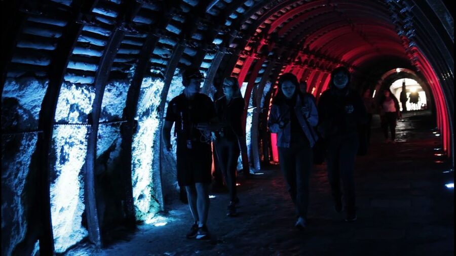 Bogotá: Salt Cathedral Private Tour with Entry Ticket Basic - Entering the Salt Cathedral 180 meters below ground