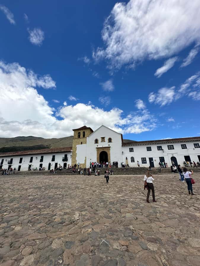 Bogota: Tour to villa de Leyva raquira casa terracota & more - Villa de Leyva and the giant Plaza Mayor