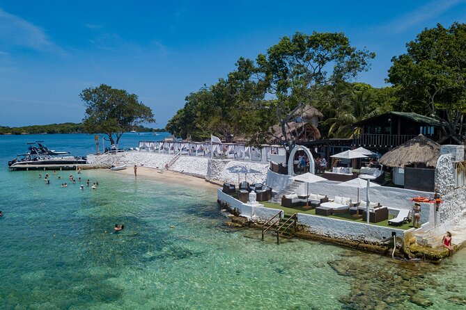 Bora Bora Cartagena Beach Club Full Day Experience - A standard beach bed or a paid VIP cabana