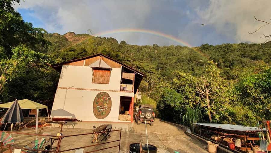 Cacao and Coffee Tour - Walking back to Minca