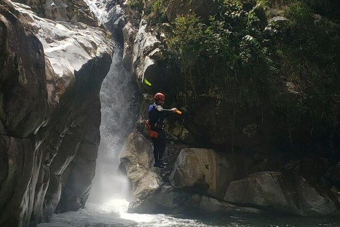 Canyoning Guatape River - Getting fitted for the river