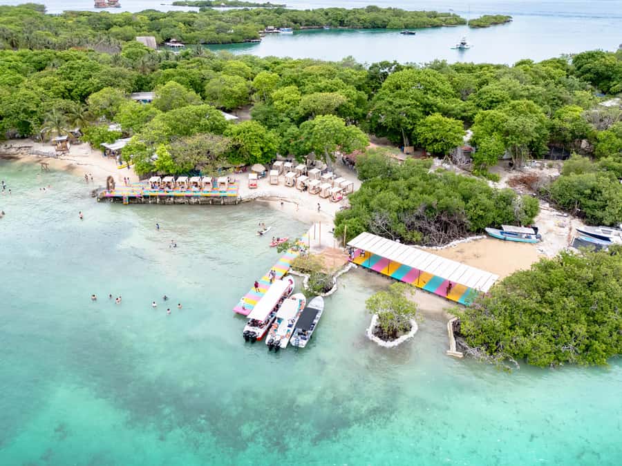 CARTAGENA: 4 islands by sport boat +oceanarium tickets - Oceanarium admission and the marine life stop