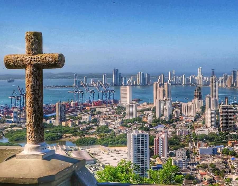 Cartagena: Bazurto Market & La Popa Convent Tour with Lunch - La Popa Convent begins the day above the city