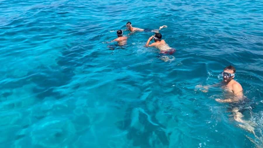 Cartagena: Four Island + Snorkel and See Plankton - Sunset, the return drive, and the night water
