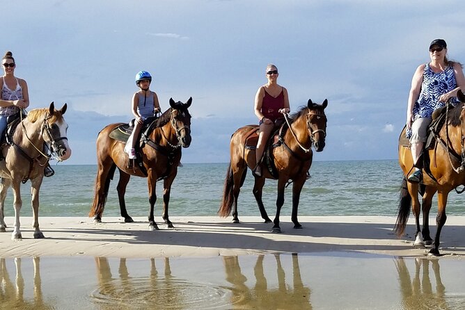 Cartagena: Horseback Riding at the Beach During Day or Sunset - Riding the beach at La Boquilla