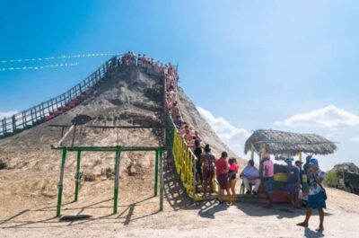 Mud Volcano Tour with Lunch, Pool, and Beach