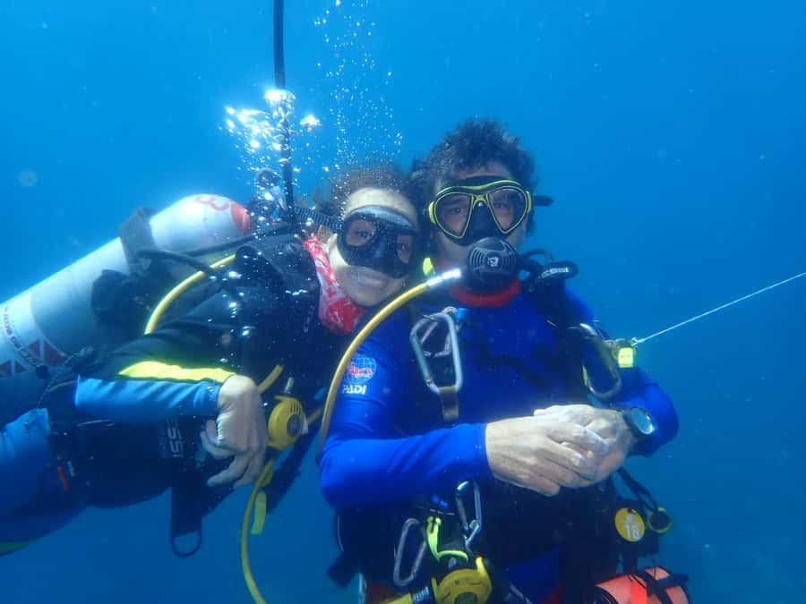 Cartagena: PADI DISCOVER SCUBA / MINICURSO DE BUCEO - Fruit, rest, and a second water session