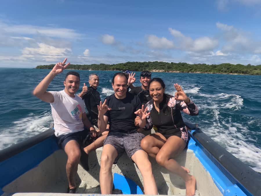 Cartagena: Scuba Diving Day Trip at Playa Blanca with Lunch - A 15-minute boat ride to the reef