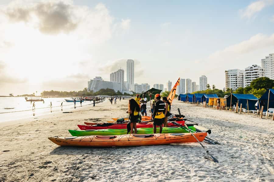 Cartagena: Sunset Sea Kayaking Tour - Who should book this Cartagena activity?