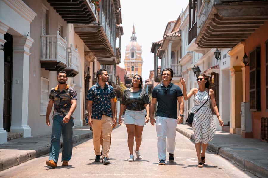 Cartagena: Walled City Walking Tour - Plaza de Santa Teresa sets the scene