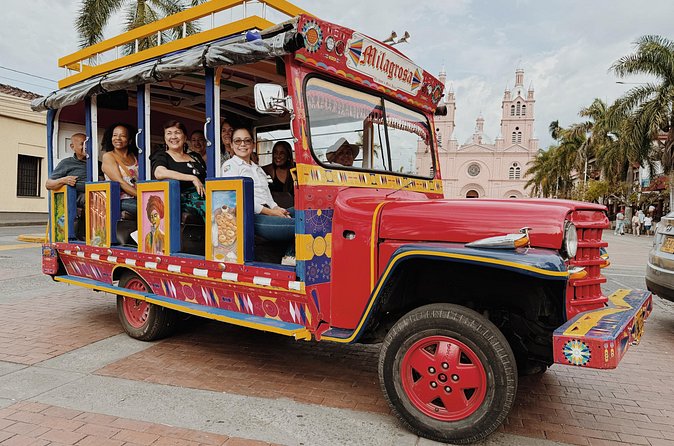 Chiva Private Cultural Tour with Audio Guide in Buga - The bridge, the Castle, and Amaretto Café