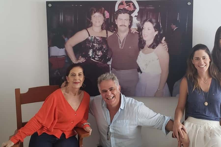 Colombia: Official Pablo Escobar Meet the Family Museum Tour - The guides: Anna, Georg, and translation