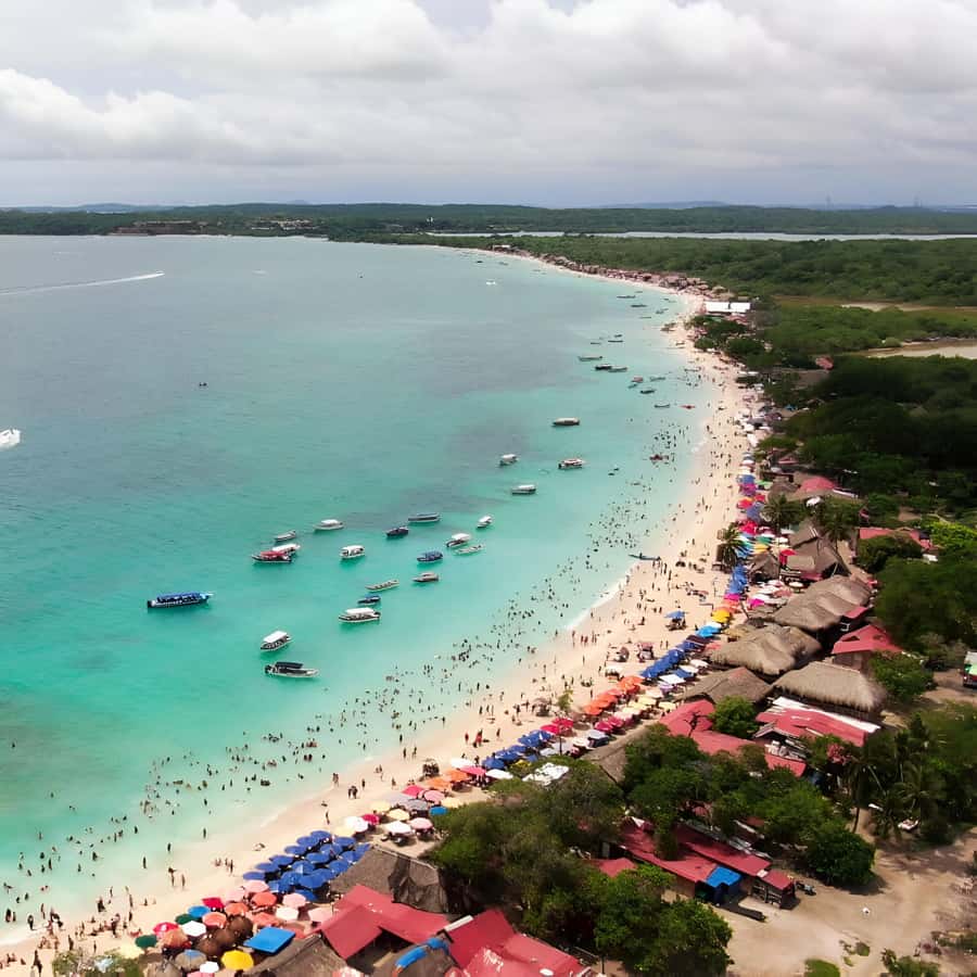 Daytour to Playa Tranquila VIP with Parasols, Lunch by bus! - The Way Back to Cartagena