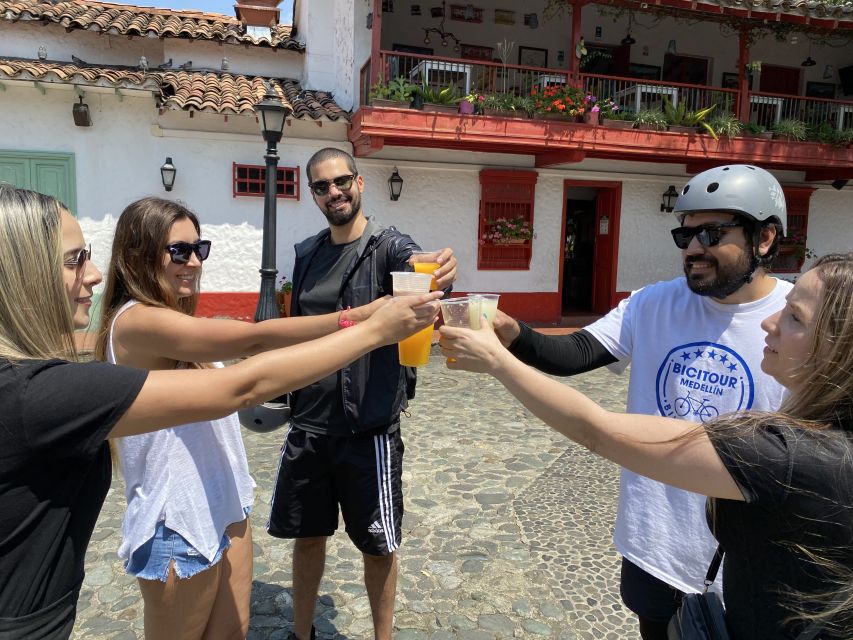 E-Bike City Tour Medellin with Local beer and Snacks - The unnamed final section and the return ride