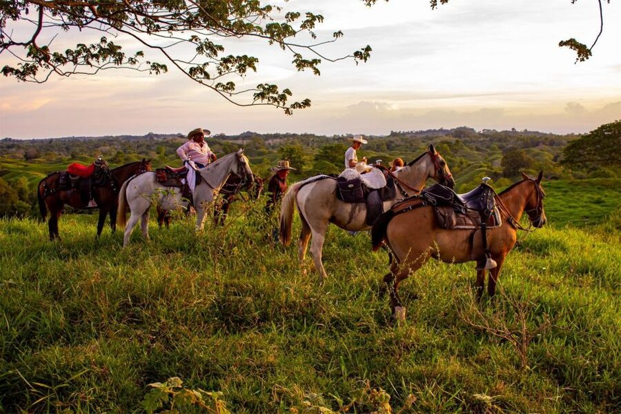 From Medellin; (All-In) The Real Horseback Ranch Experience - Getting ready at the NAYRA reserve