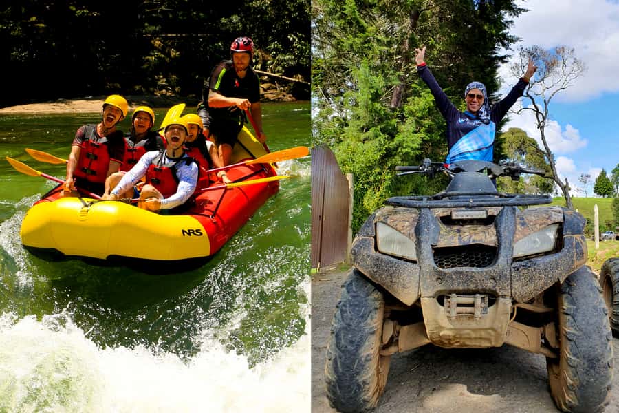 From Medellín: ATV Ride and Rafting Experience Combo Tour - One hour on an ATV through thick forest