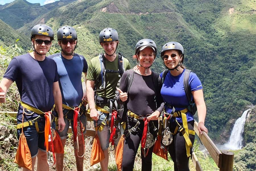 From Medellin: Epic Zipline and Giant Waterfall - The first 700-meter flight across the canyon