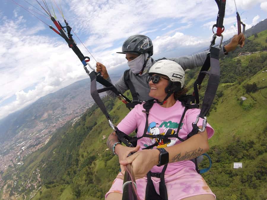 From Medellín: Paragliding Tour with GoPro Photos & Videos - The climb to takeoff is the part people underestimate