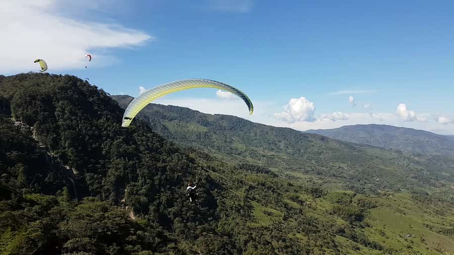 From Medellin: Private Paragliding Tour Over Waterfalls - Key points at a glance