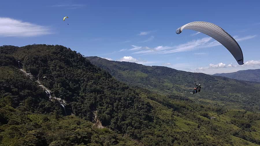 From Medellin: Private Paragliding Tour Over Waterfalls - The strongest parts of the experience
