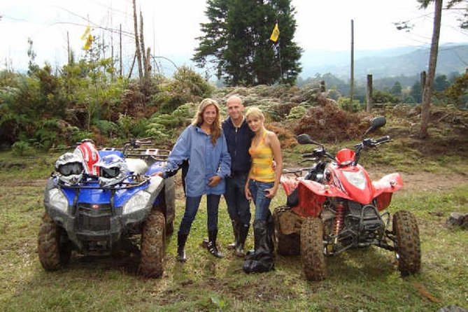 Full-Day Zipline, ATV and Horseback Riding Private Adventure from Medellín - ATV riding around Rionegro