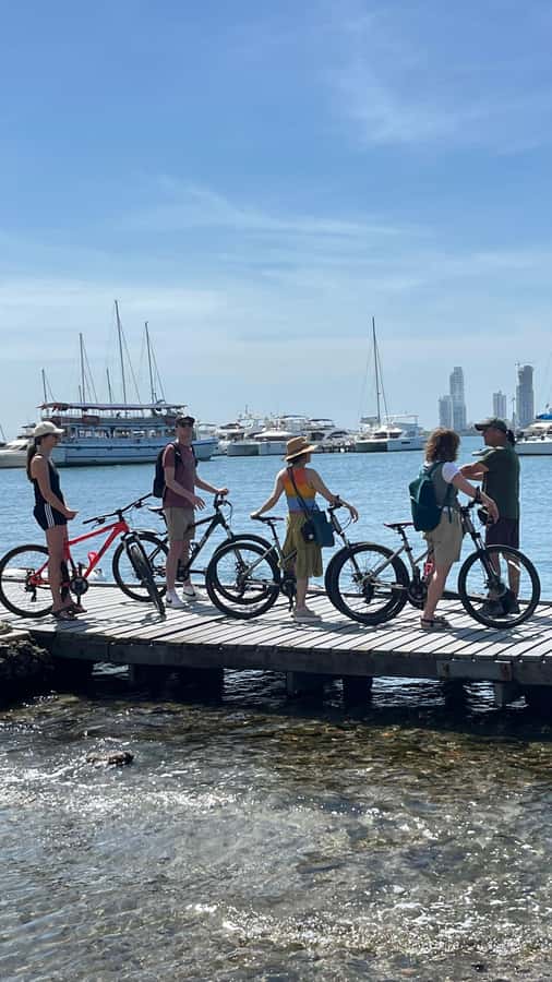 FUN BIKE RIDE WITH LUNCH AT ANTHONY BOURDAIN FAVORITE SPOT - Starting in Manga with a mountain bike