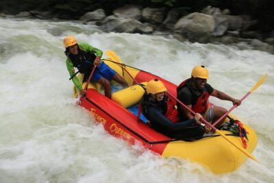 Fun White Water Rafting (Optional Paragliding) Private Tour from Medellin