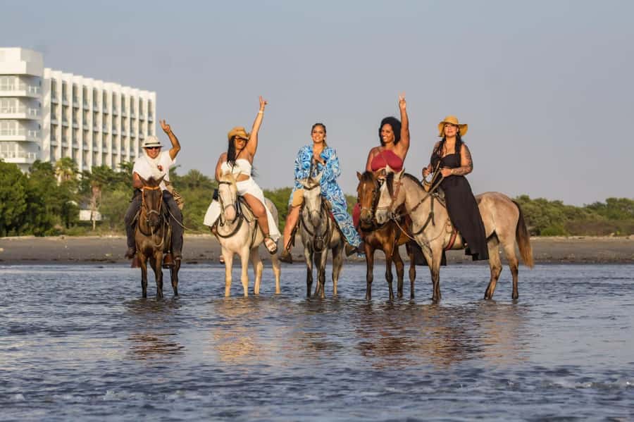 HORSE TOUR IN CARTAGENA BEACH - One hour along the Manzanillo beach