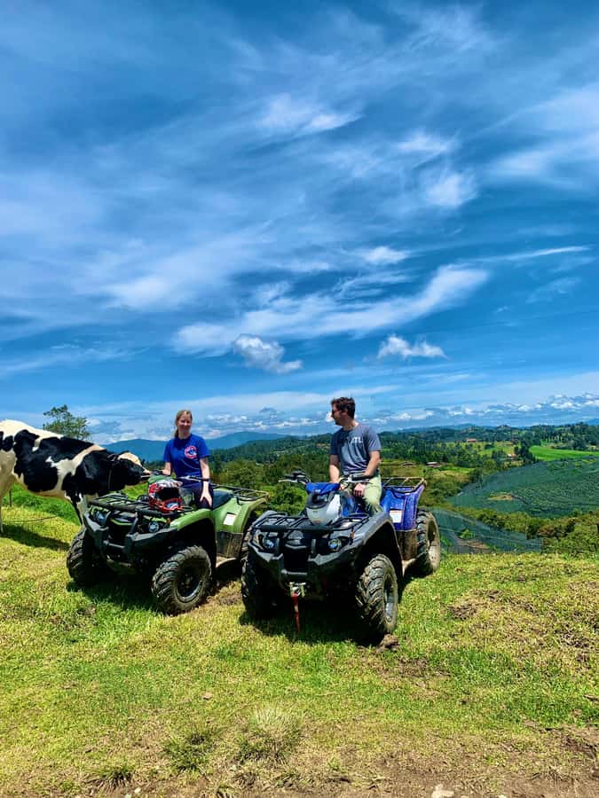 Medellin: ATV Tour 3 Mountains - Pickup from Medellín and the ride to Guarne