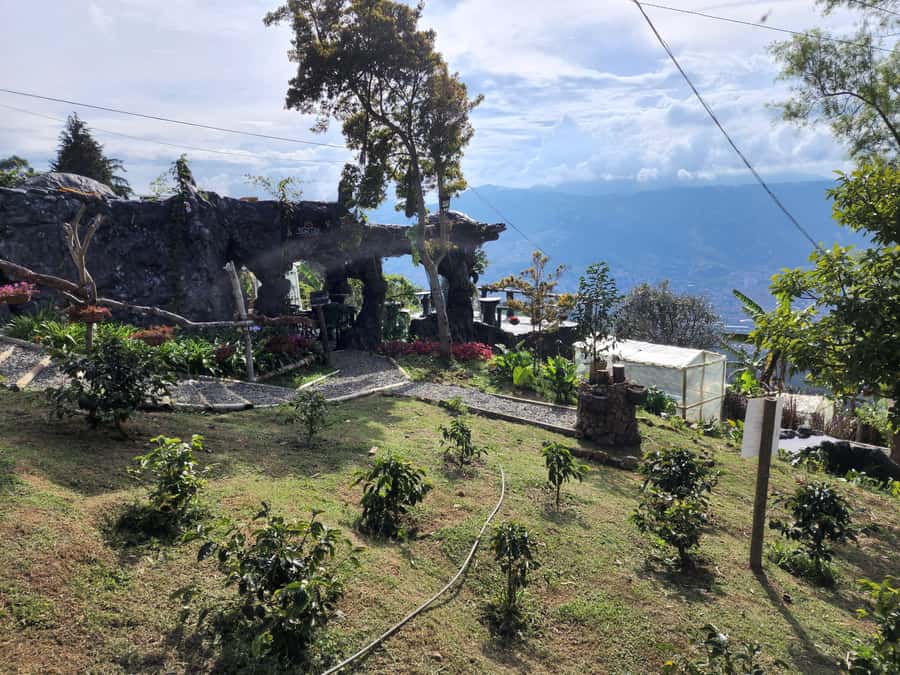 Medellin: Glamping Spa and coffee tour Experience - Welcome dinner, tamal Cafetero, and the fire at night
