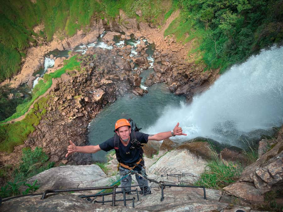 Medellín: Highest Zipline of Colombia Over Waterfalls - Flying above five waterfalls