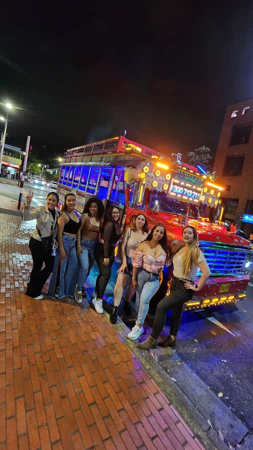 Medellin: Party Bus with DJ & Street Food Tastings - Empanadas, arepas, and a first Colombian taste