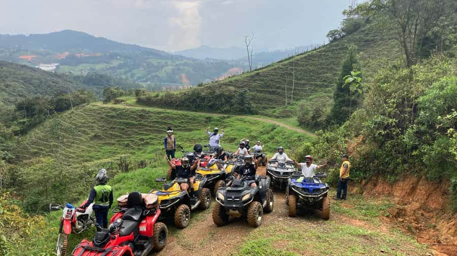 Medellin: Private ATV TOUR 1.5H - Riding through Antioquia’s mountain scenery