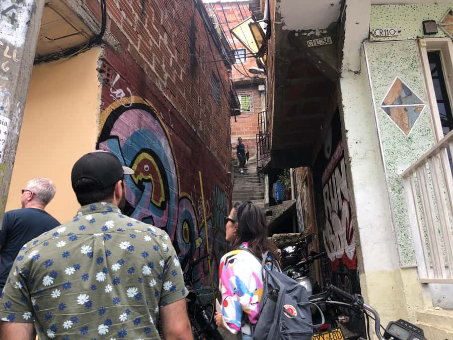Medellín: Private Comuna 13 Street Art Tour - The cable car ride, Medellín from above