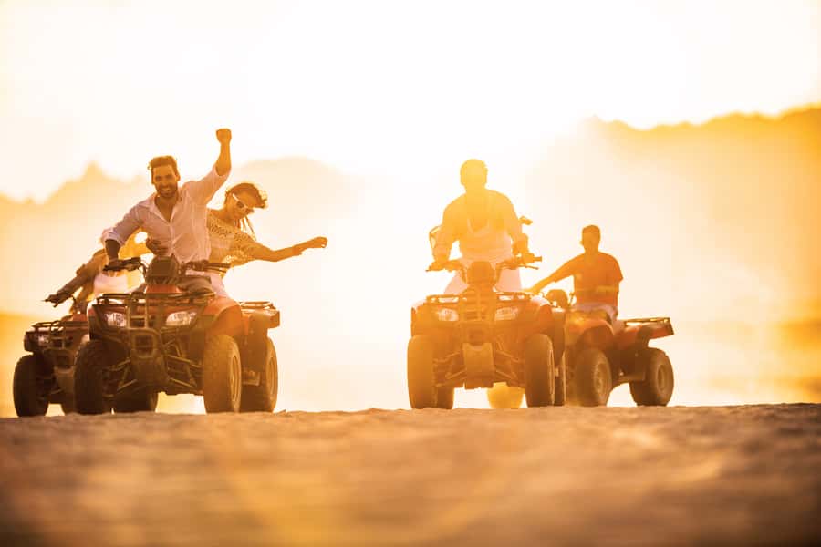 Palomino Quad Bike Tour - Seeing the Palomino River from the main roads