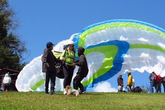 Paragliding in Medellin. - Arriving at the Bello meeting point