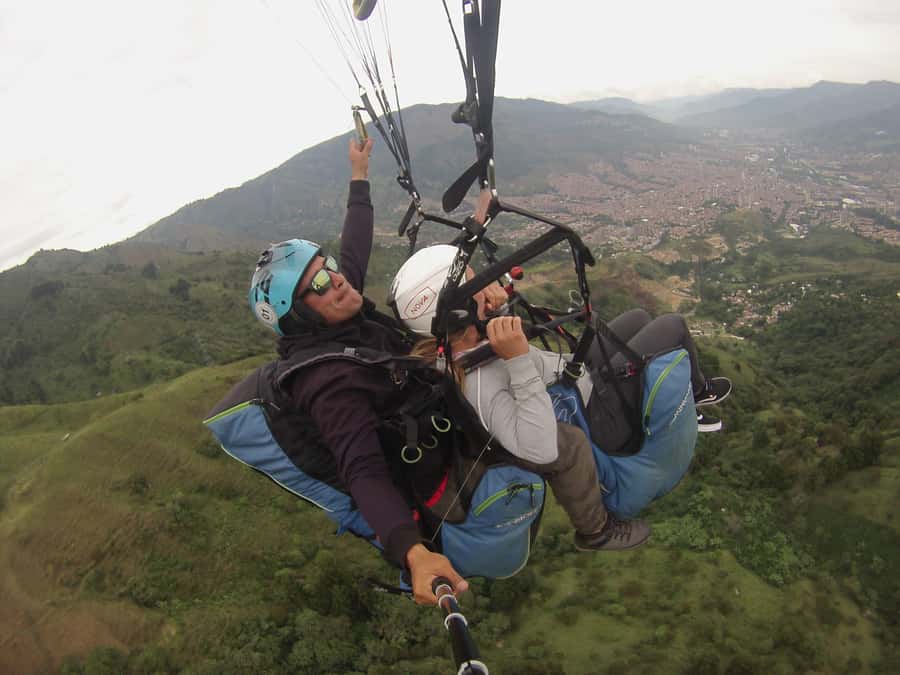 Paragliding Trip with Certified Pilots + Transportation - Why Medellín Is Best Seen From Above