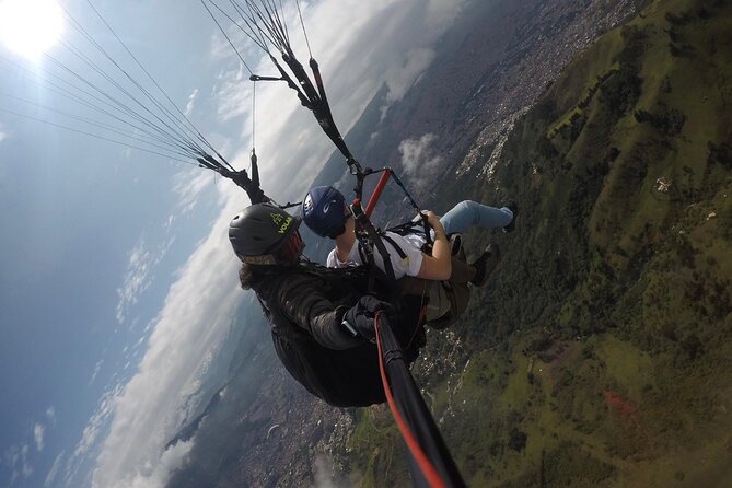 Paragliding With Xplore Colombia - Landing at the Runway or in Bello