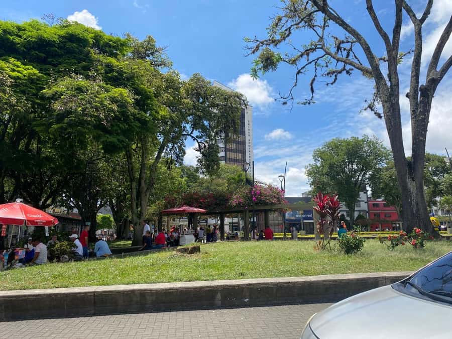 PEREIRA: PRIVATE TOUR OF MAIN SQUARES, HISTORICAL SITES + LOOKOUT POINT - La Libertad Park begins the city-center route
