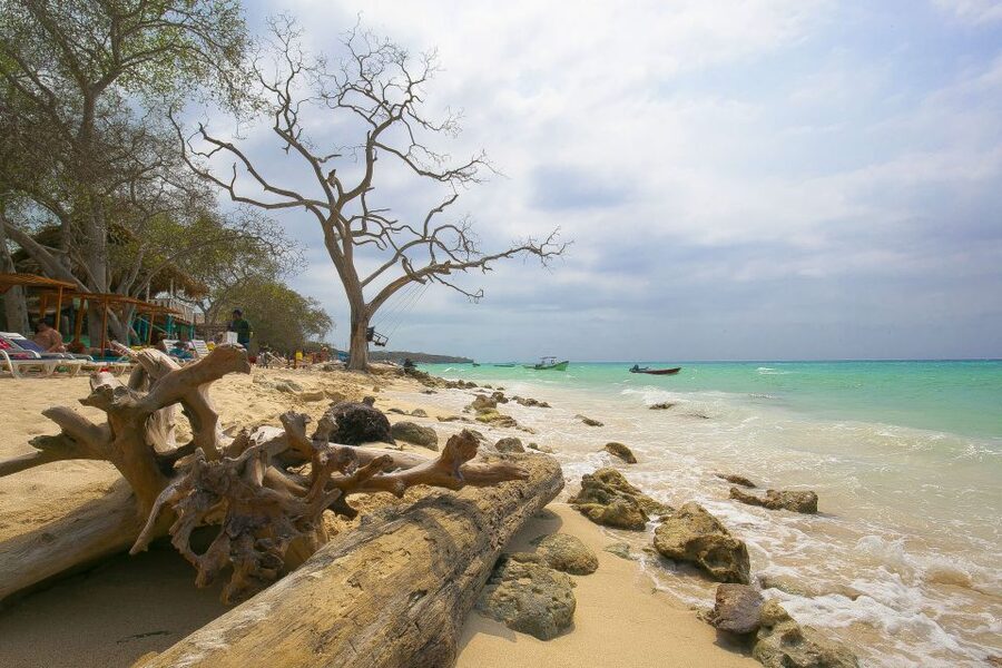 Playa Blanca Full-Day Trip from Cartagena - Chairs, vendors, massages, and the real beach experience