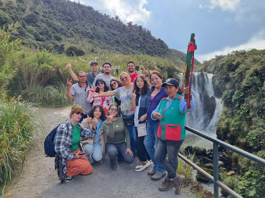 Popayan: Condor Watching in Purace + San Juan Hot Springs - A substantial Colombian lunch after the springs