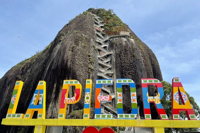 Private Tour to Guatapé and The Rock of El Peñol from Medellín! - El Peñol Rock: 740 stairs to a huge view