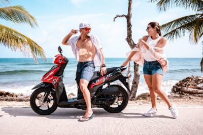 Rent a Scooter and tour the island of San Andrés