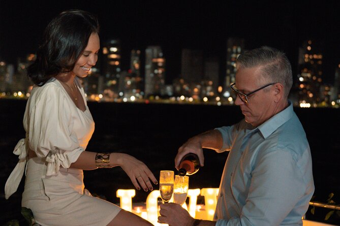 Romantic Date Night in the Bay of Cartagena - Boarding near the Walled City