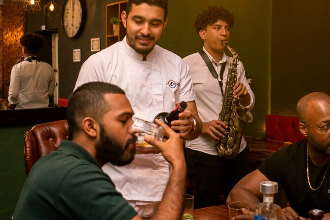 Rum & Rhythms a premium rum tasting with live music - A cheese board makes the alcohol easier