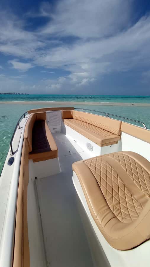 San Andres: Private San Andres Bay Tour by Luxury Speedboat - Aquarium Key and the best fish viewing
