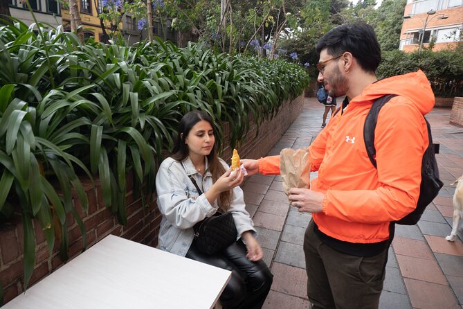 Street Food Tour in Bogotá with Tastings - Cold coffee with orange at La Luvina