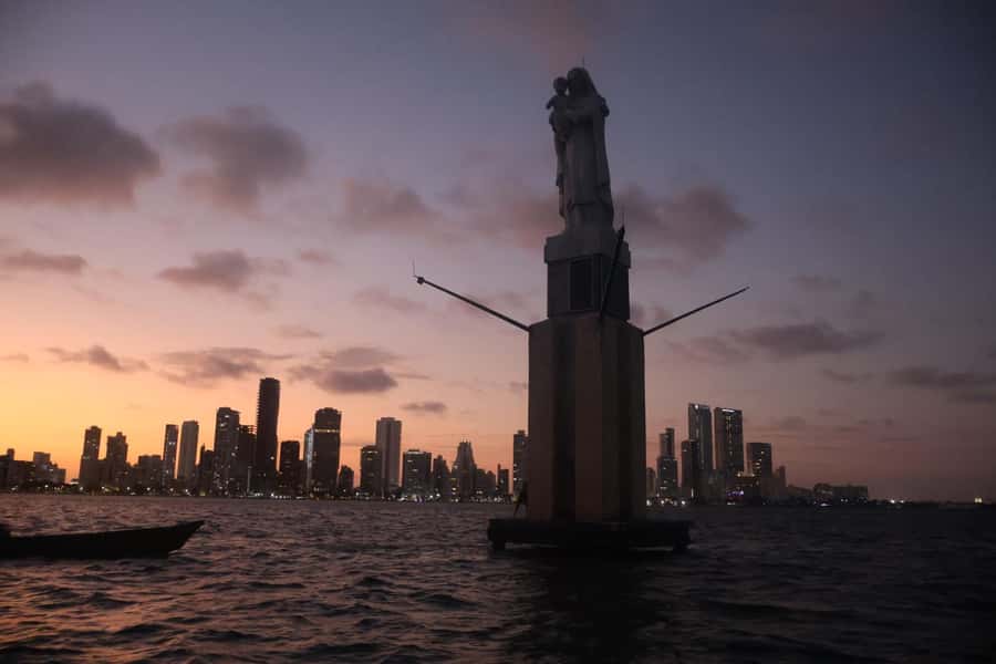 Sunset Party open bar on the bay while sharing with locals - Why Cartagena’s bay is the right setting