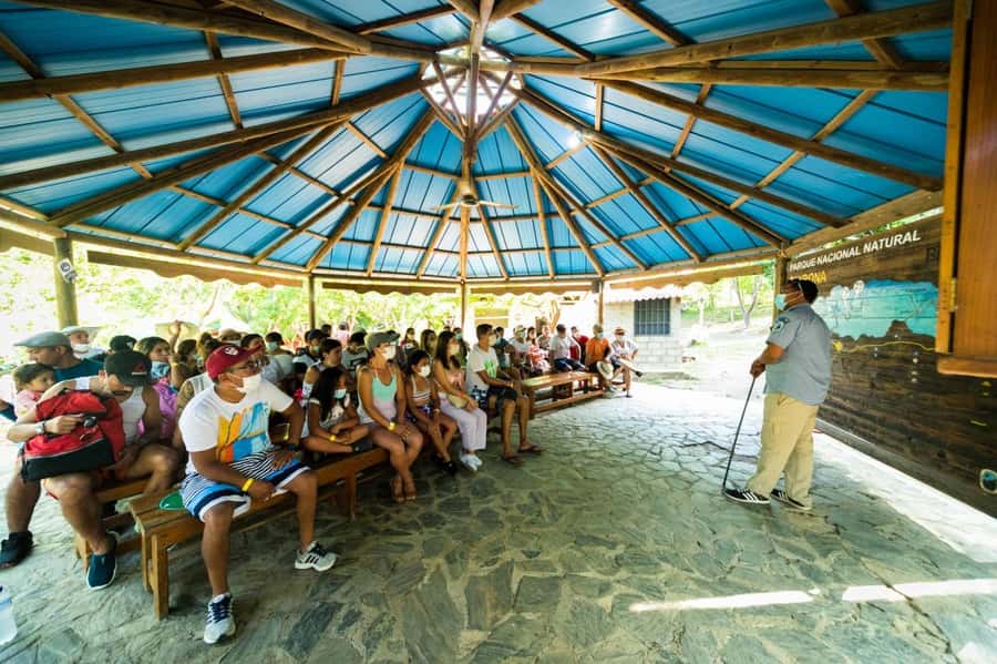 Tayrona Park adventure in Santa Marta: Cabo San Juan from Cartagena - Entering Tayrona with a conservation briefing